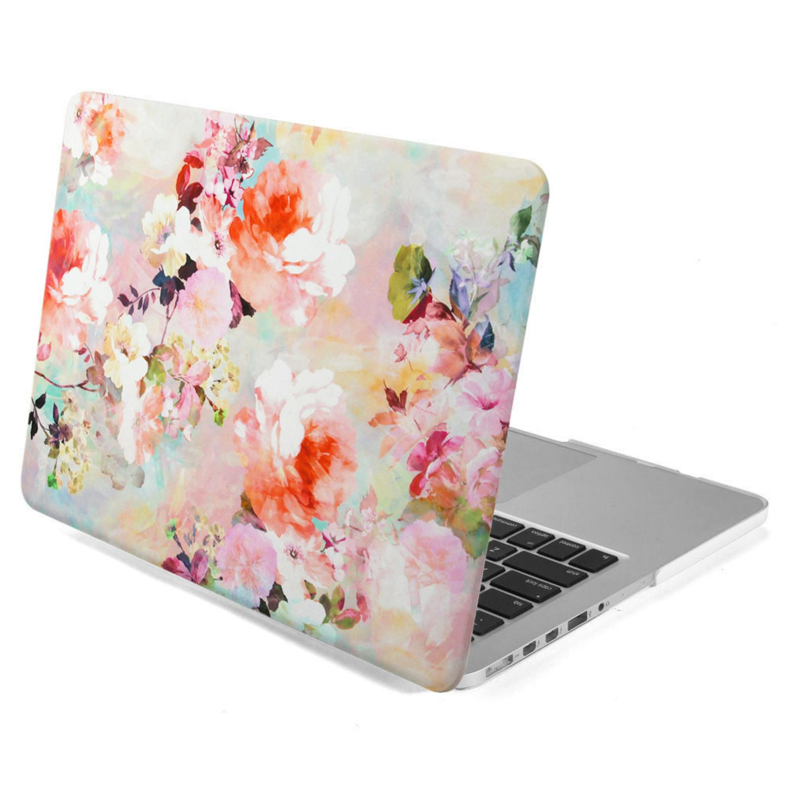 Hard Case Print Frosted Floral Pattern For Apple Macbook Pro Retina 13 Gmyle